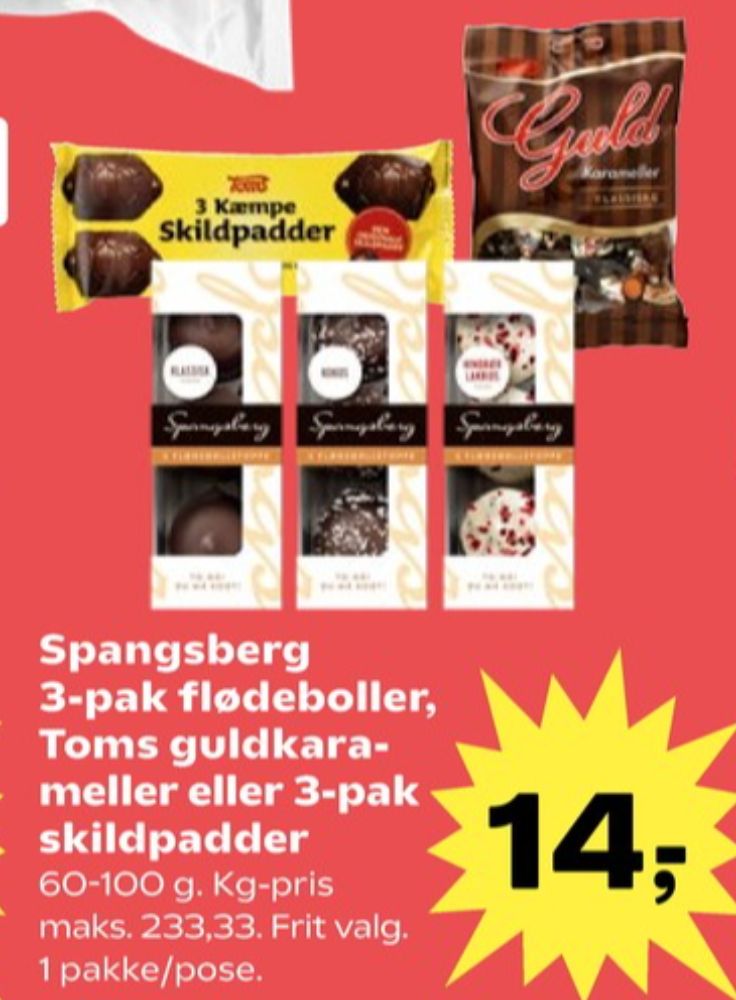 Spangsberg, Flødeboller Hindbær & Lakrids