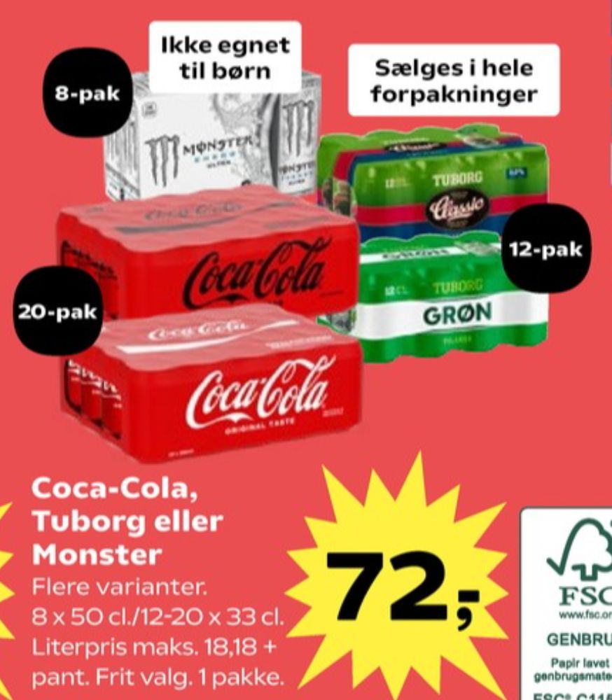 Coca Cola Zero, Cola 20 pk