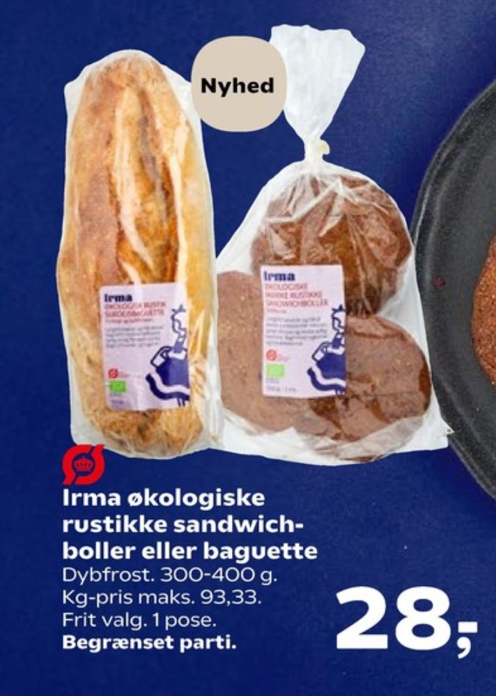 Irmas, Rustikke Sandwichboller
