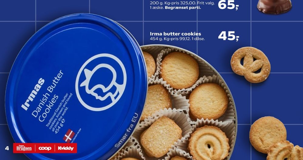 Irmas, Danish Butter Cookies