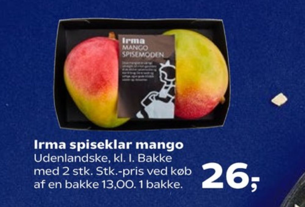 Irmas, Mango
