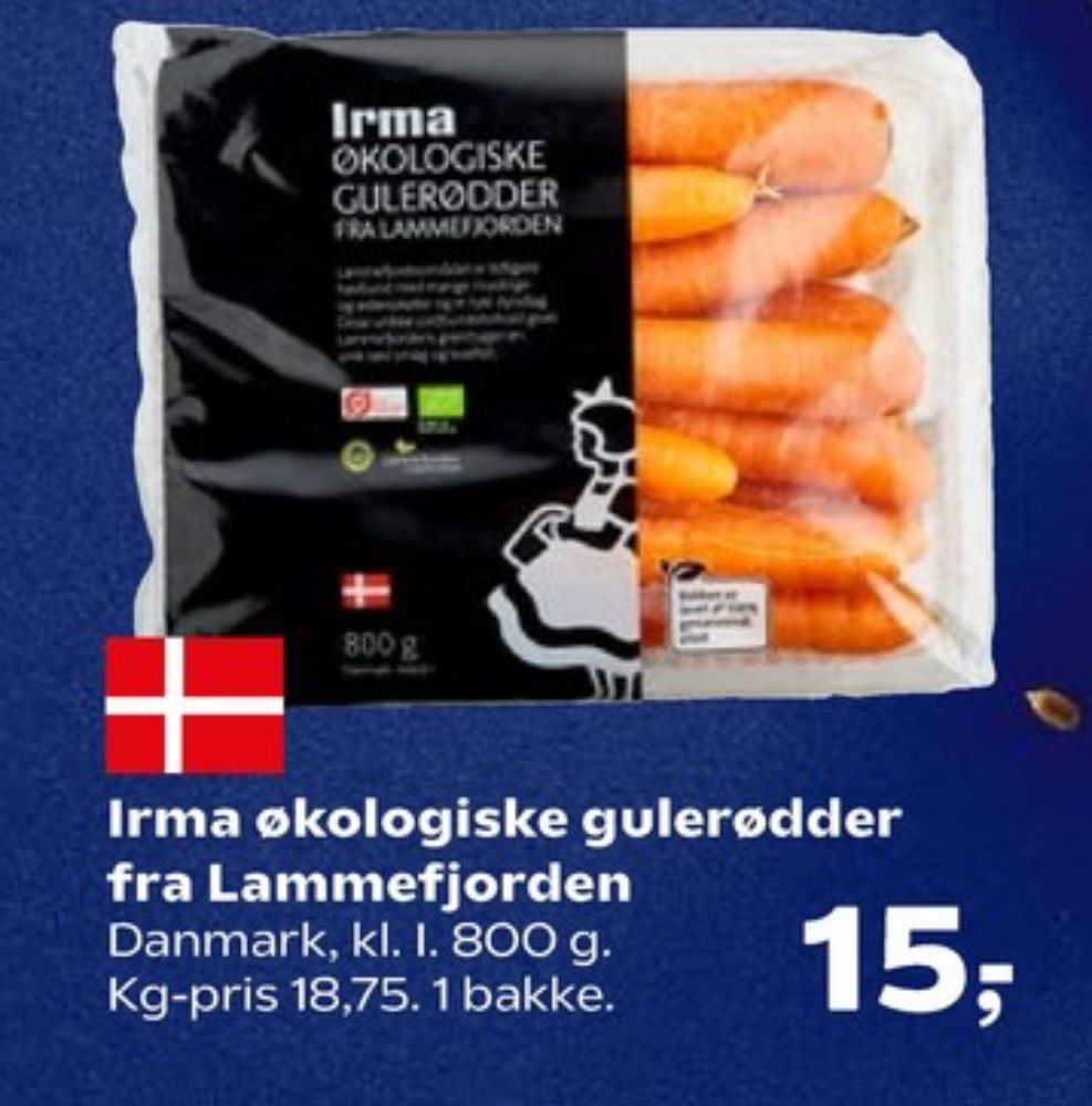Irmas, Gulerødder