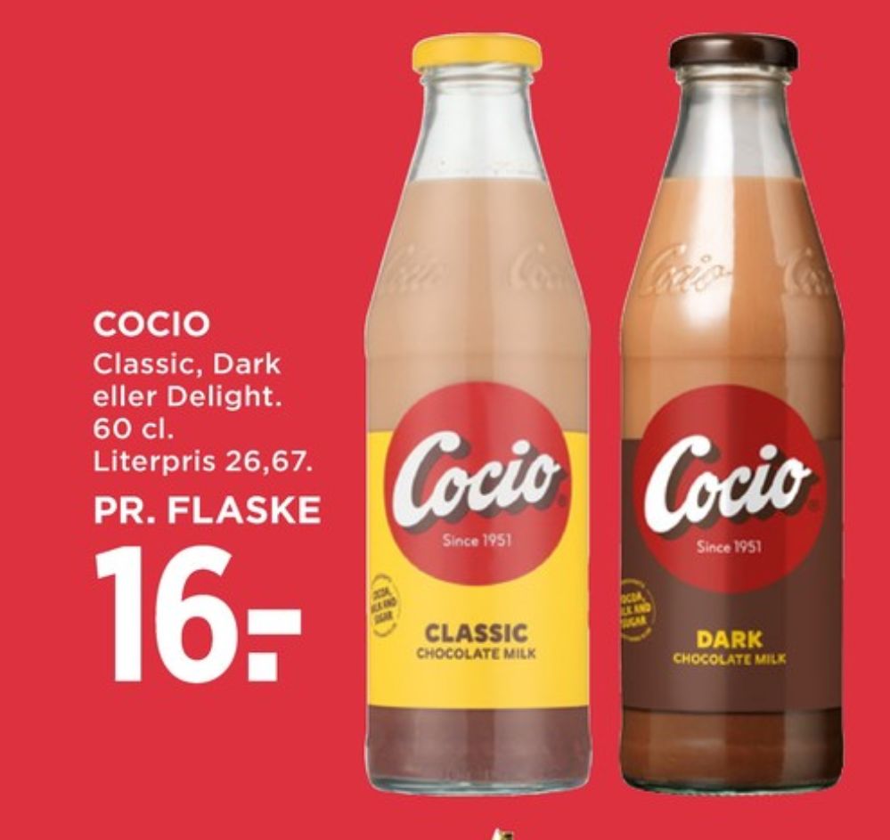 Cocio, Chokolademælk Dark