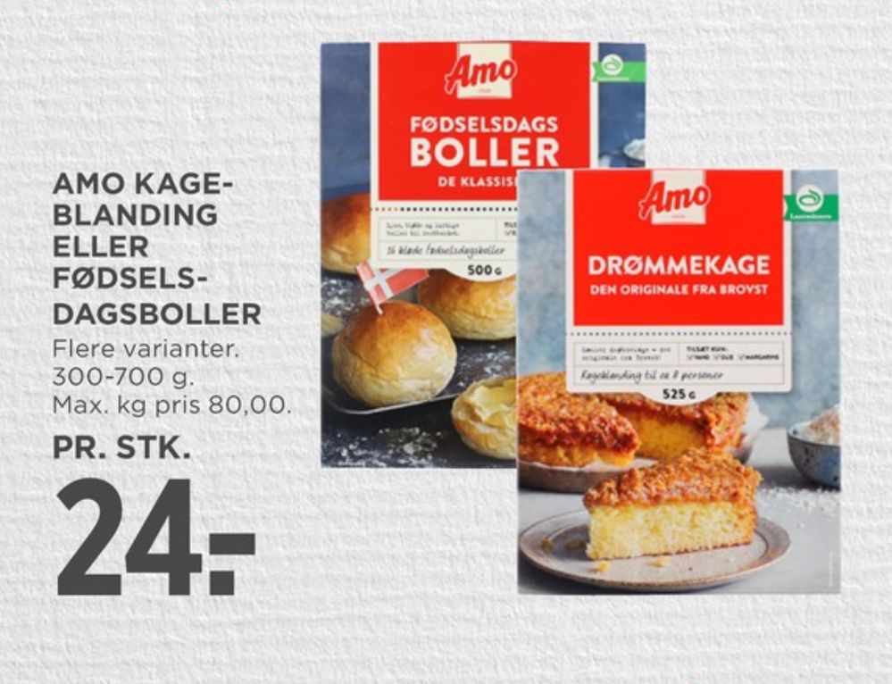 Amo, Drømmekageblanding