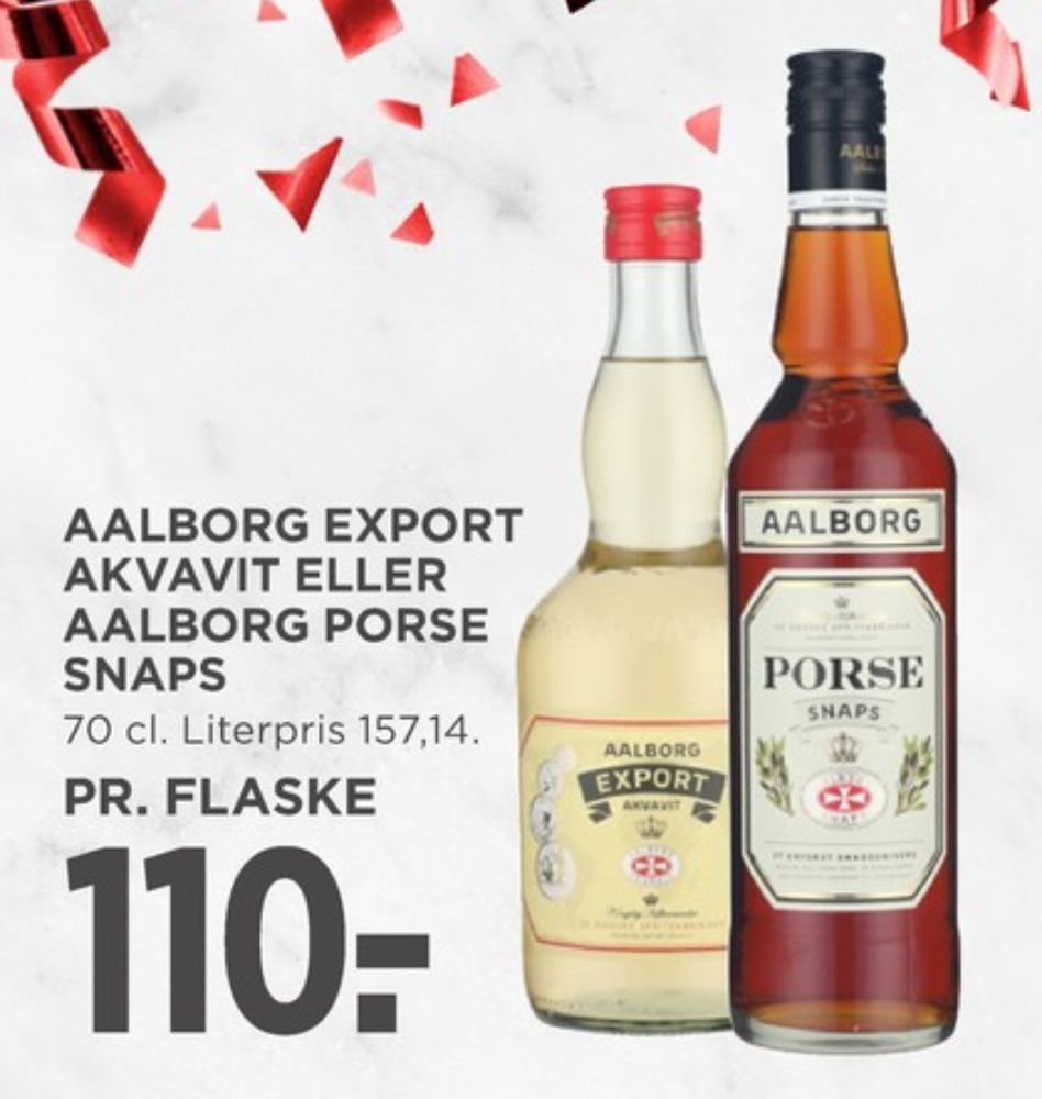 AAlborg Porse, Akvavit