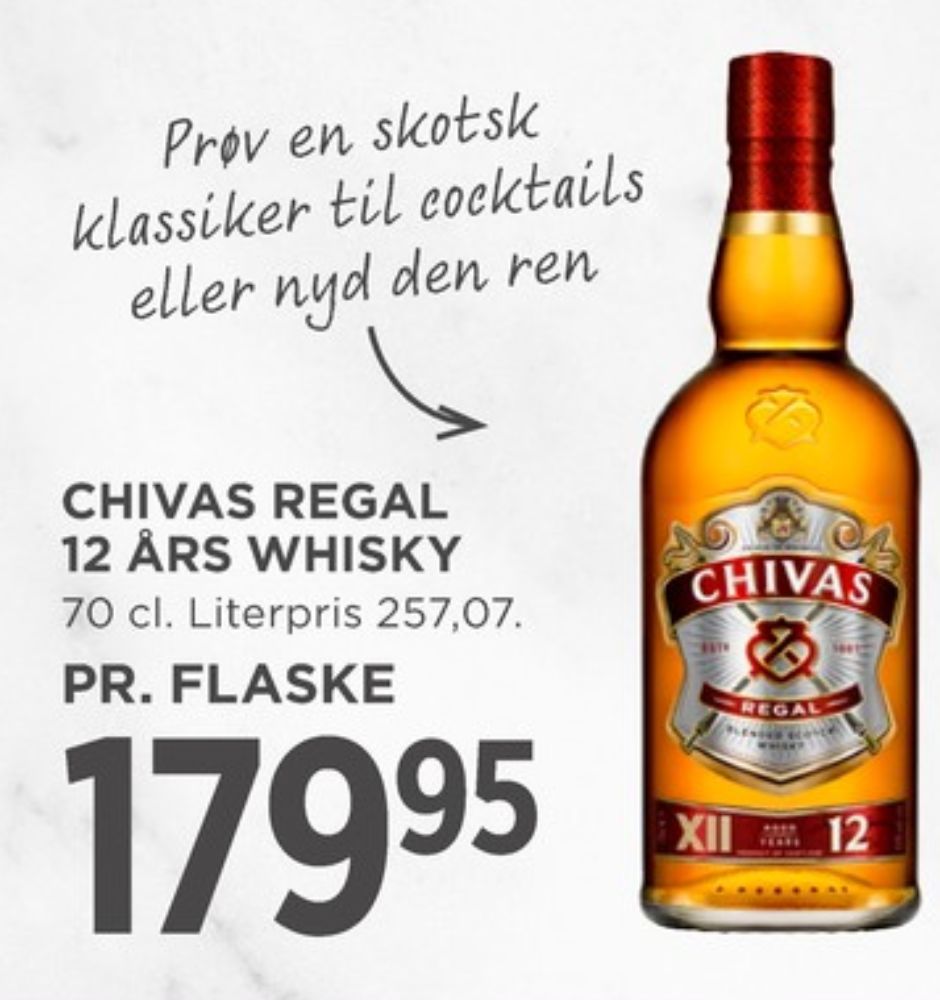 Chivas Regal 12 YO, Whisky