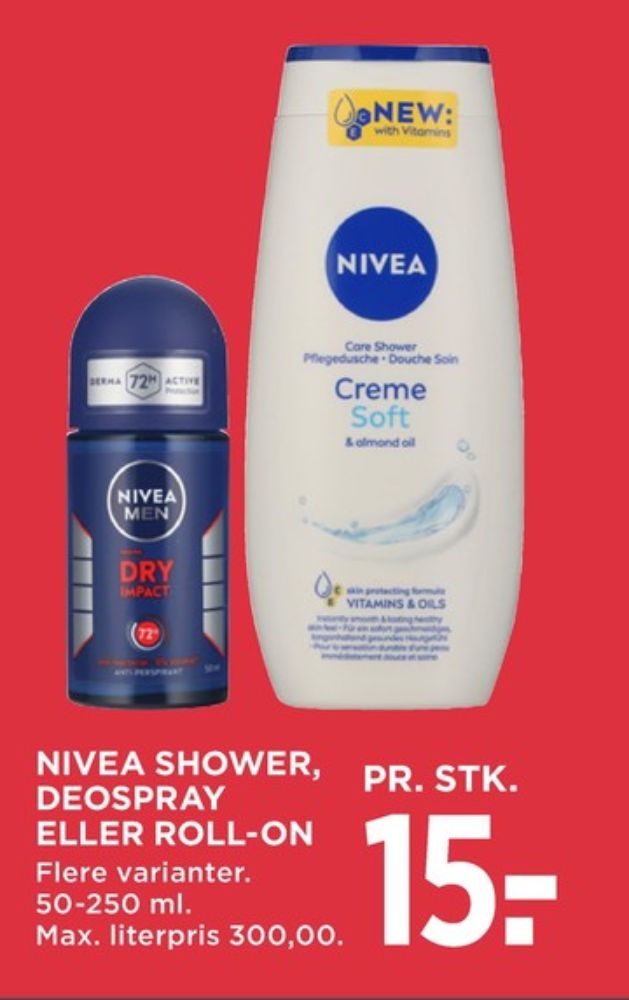 Nivea, Bodyshampoo