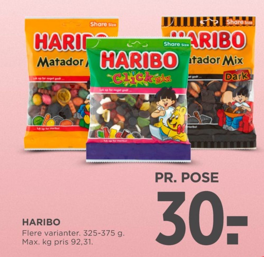 Haribo Click Mix, Slikposer