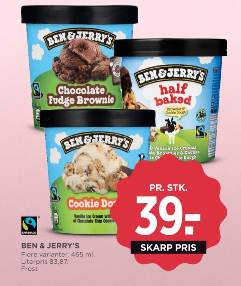Frisko Ben & Jerry's, Half Baked is