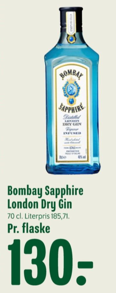 Bombay Sapphire, Gin