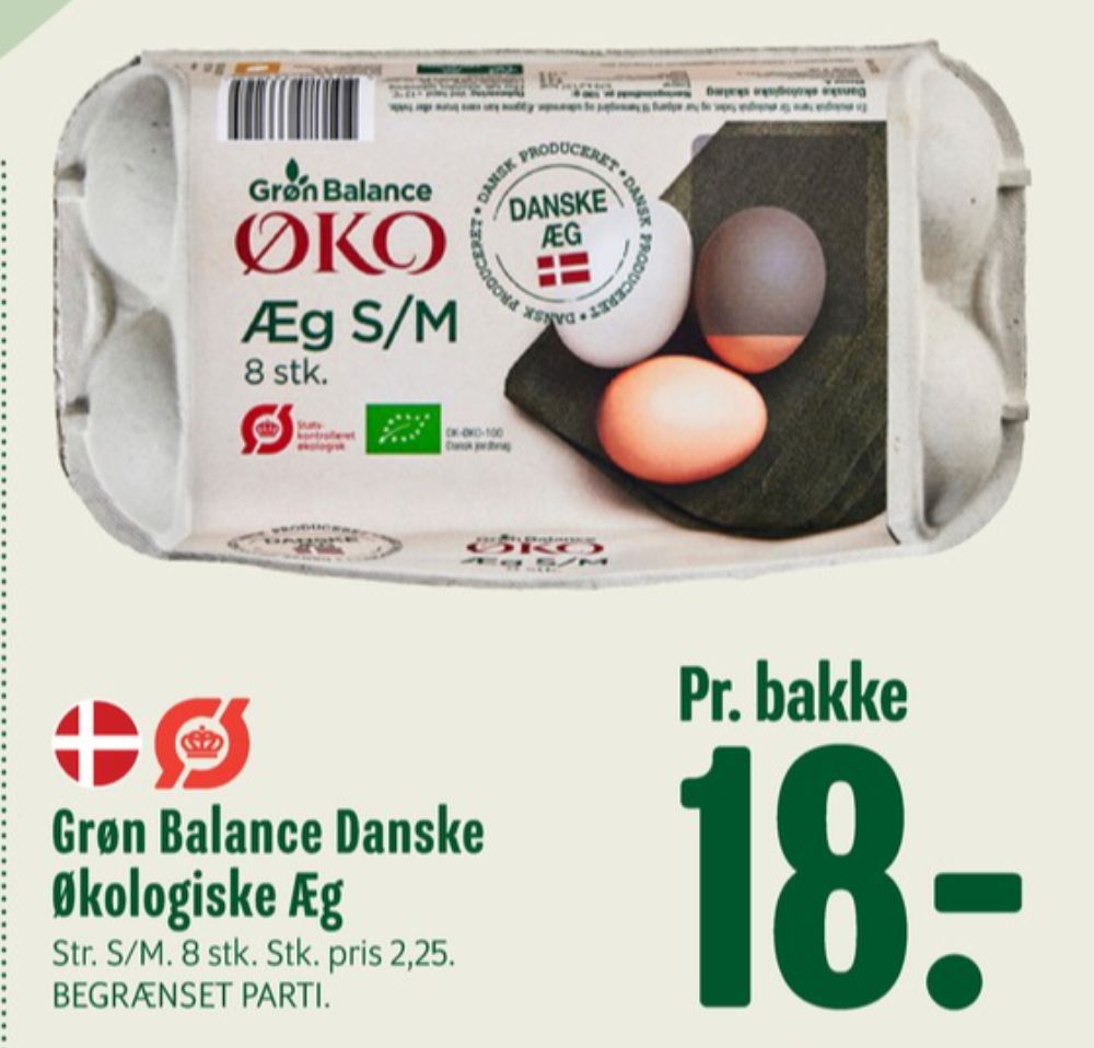 Grøn Balance, Øko Æg S/M