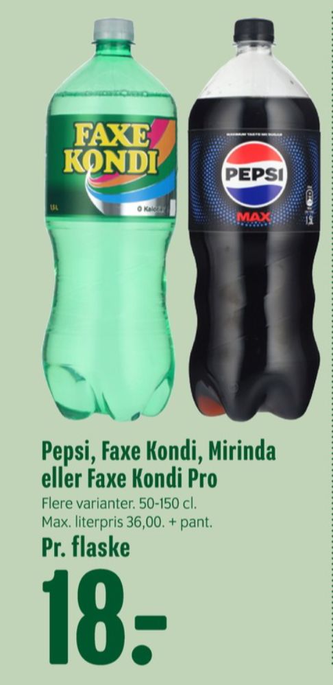 Pepsi Max, Cola