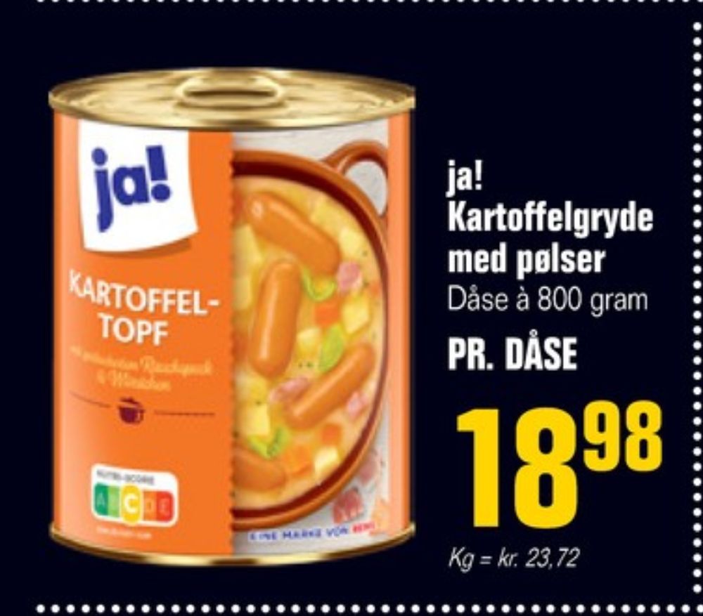 ja!, Kartoffelgryde