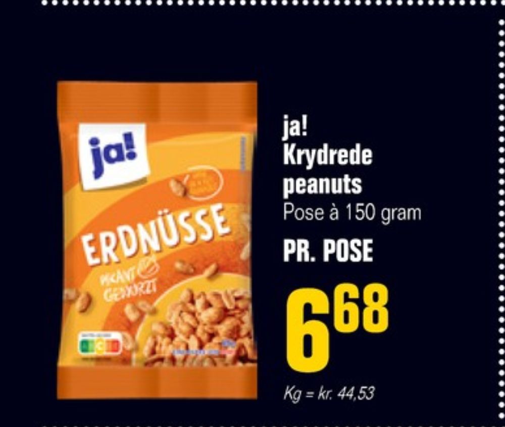 ja!, Peanuts Krydrede