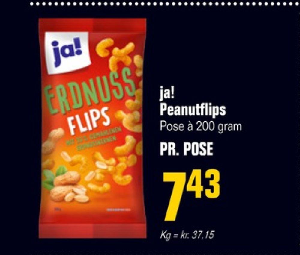 ja! Flips, Peanuts