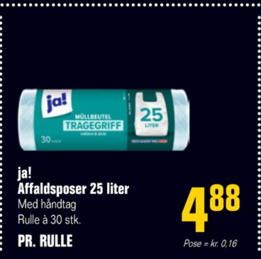 ja!, Affaldsposer