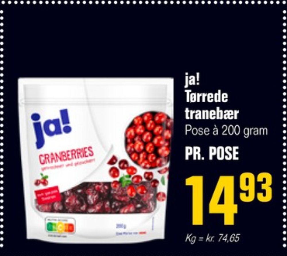 ja!, Tranebær