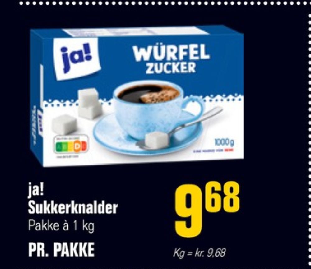 ja!, Sukker hugget