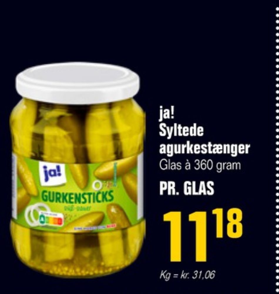 ja!, Agurker syltet