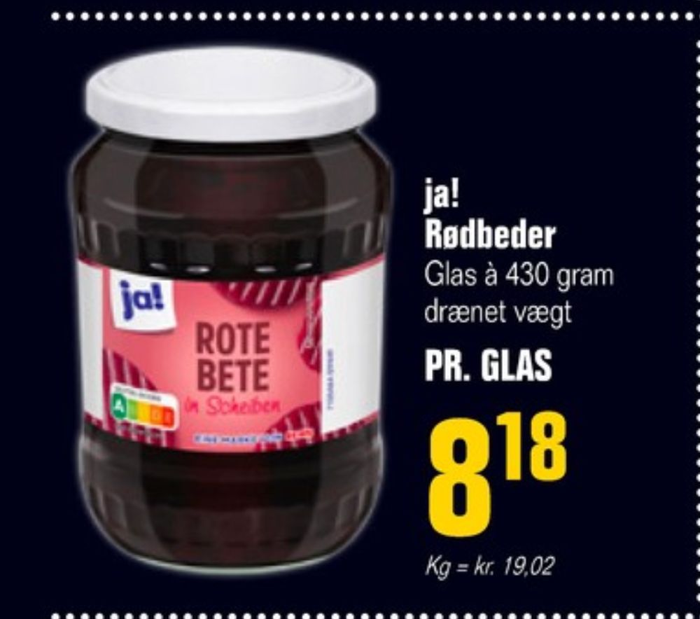 ja!, Rødbeder-syltet