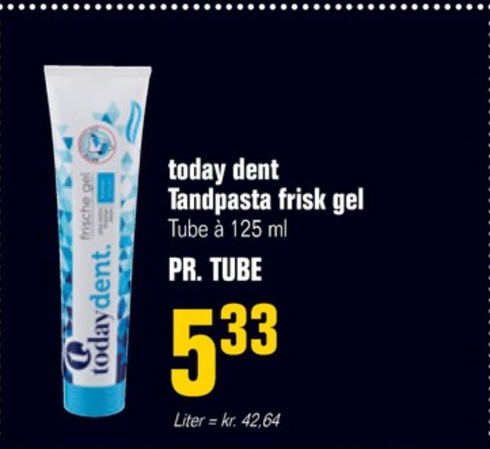 Today, Tandpasta
