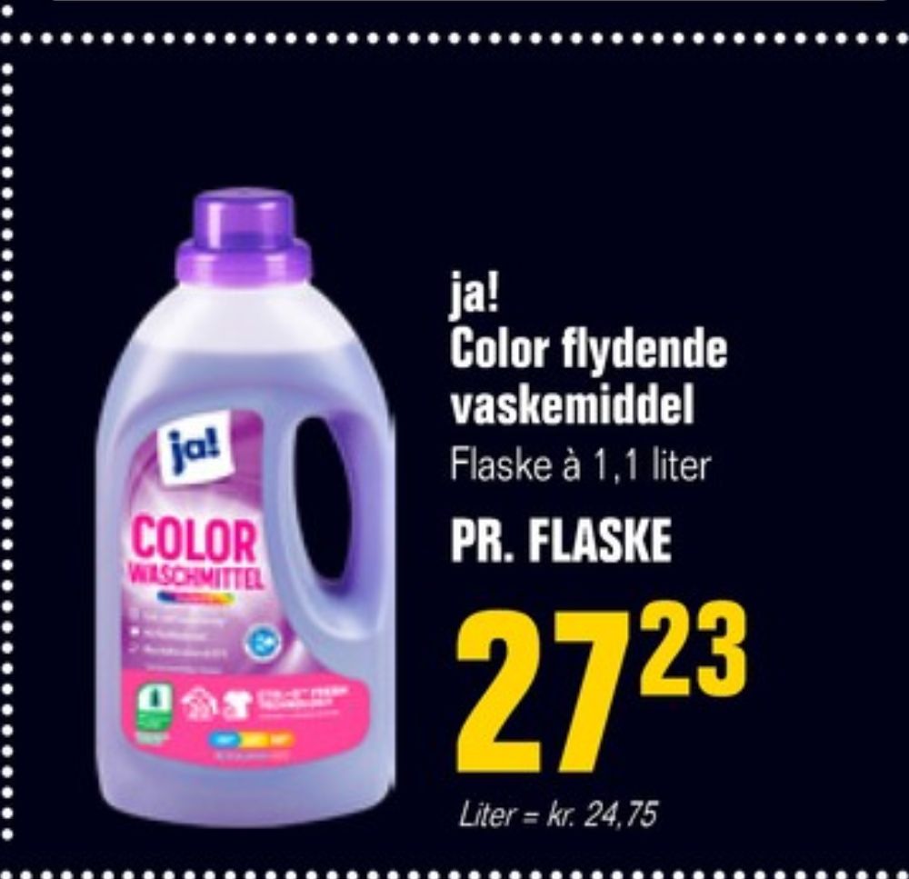 ja!, Vaskemiddel-flydende