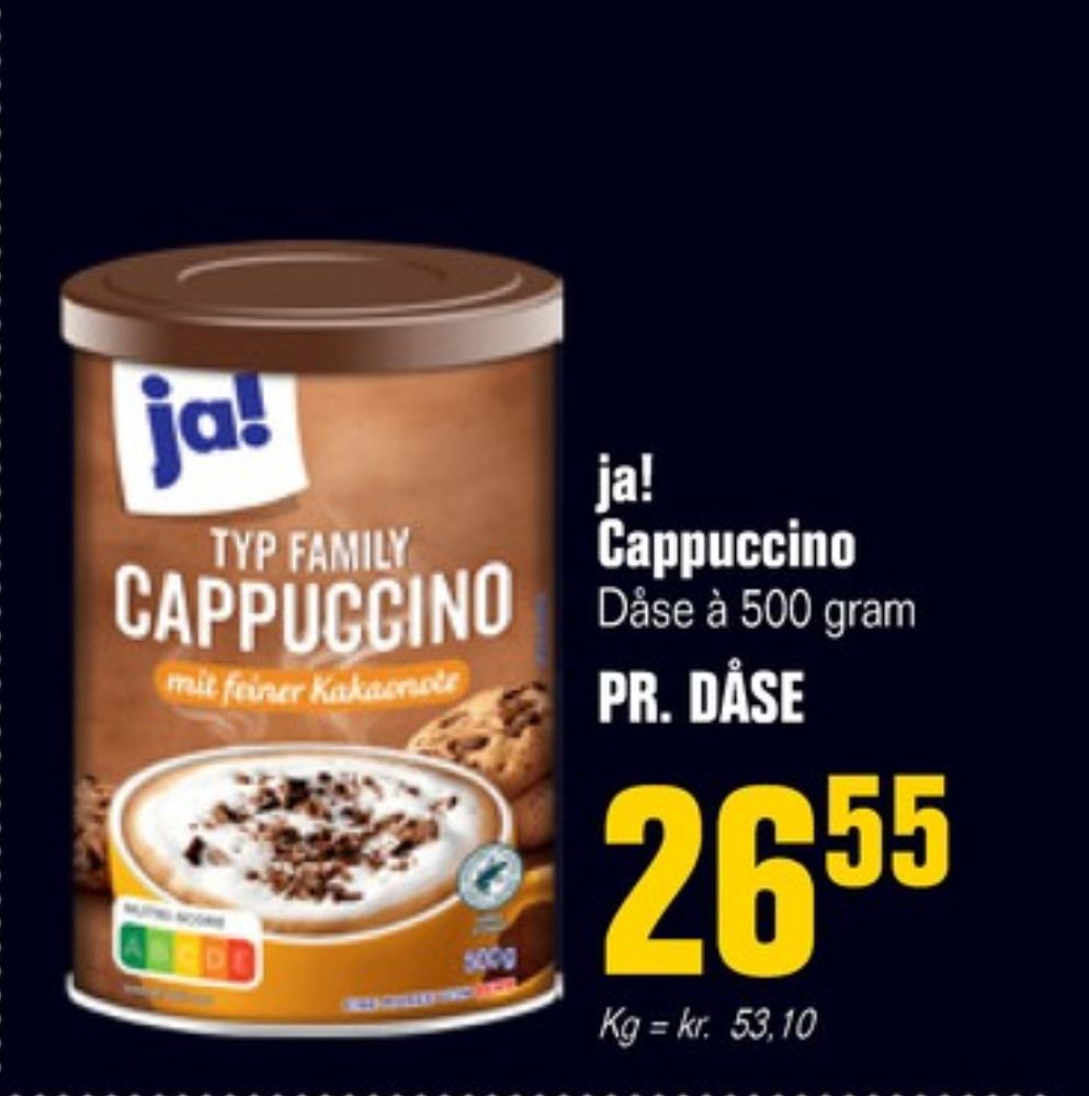 ja!, Instant Kaffe