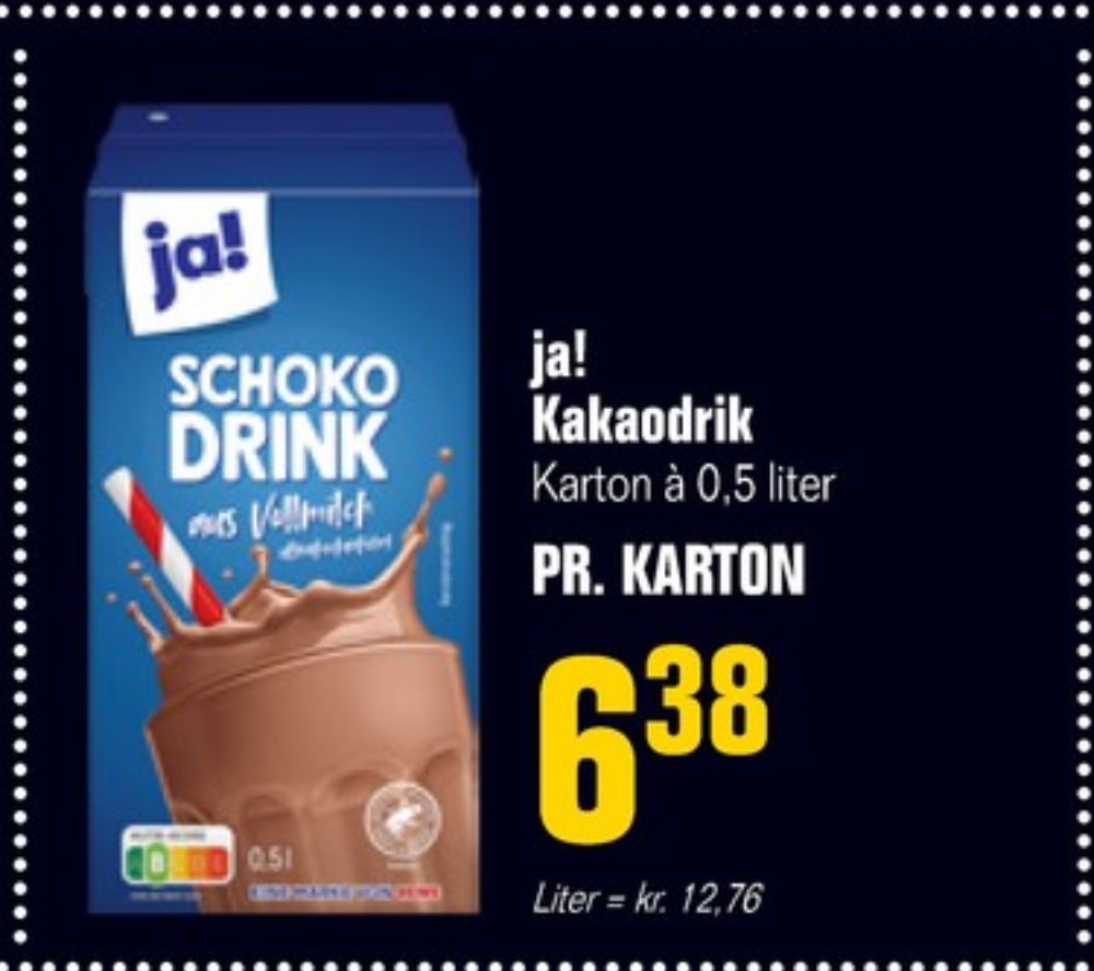 ja!, Kakaomælk