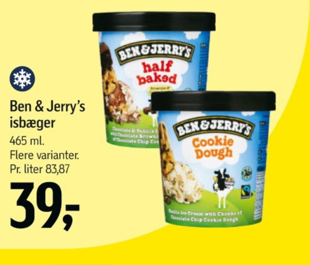 Frisko Ben & Jerry's, Cookie Dough is