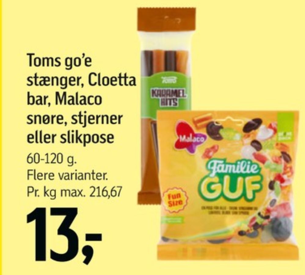 Cloetta, Chokoladebar