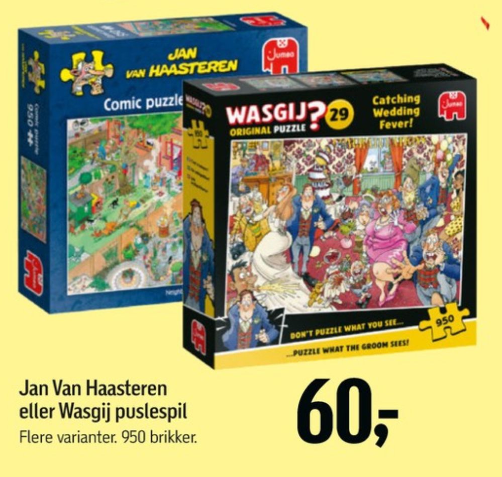 Jan van Haasteren, Puslespil