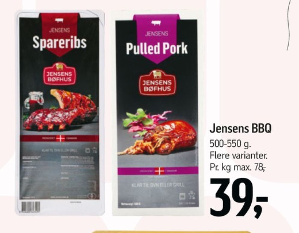 Jensens, Pulled Pork