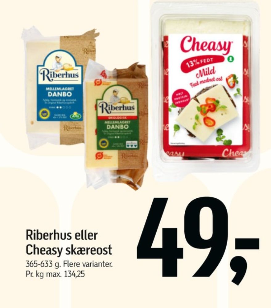 Riberhus, Skæreost Mellemlagret
