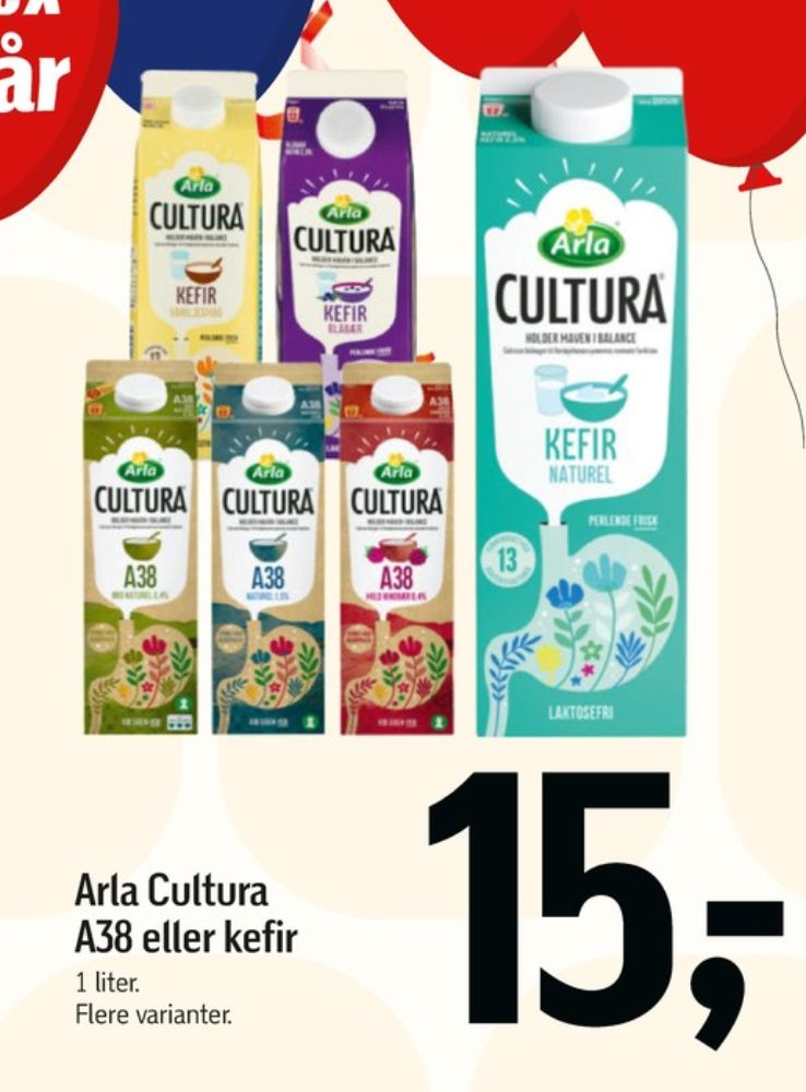 Cultura, Kefir Vanilje