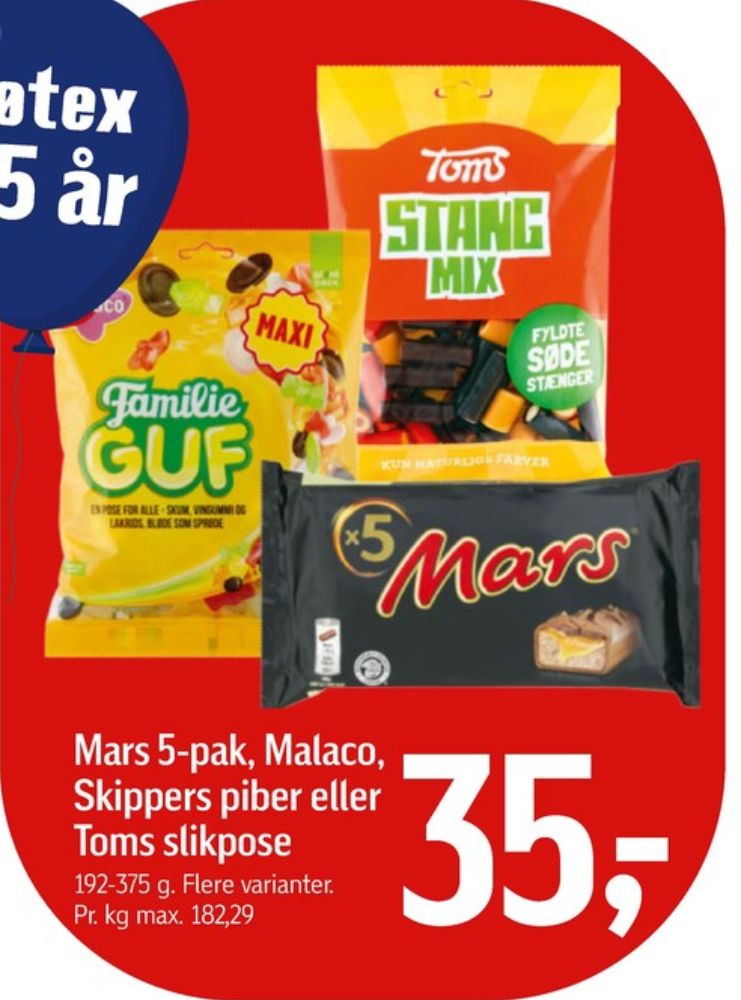 Toms StangMix, Slikposer