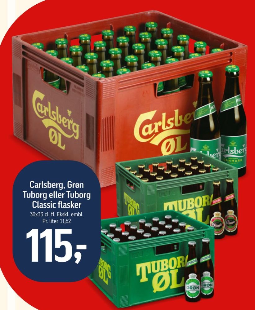 Tuborg Grøn, Øl