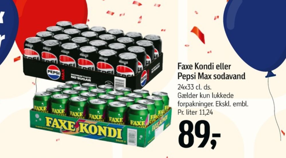 Pepsi Max, Cola 24 pk.