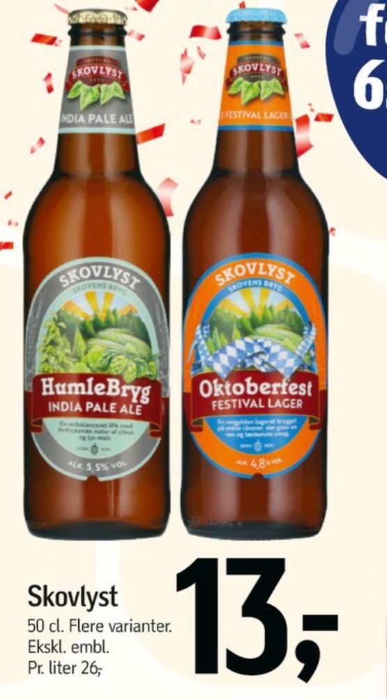 Skovlyst Oktoberfest, Specialøl