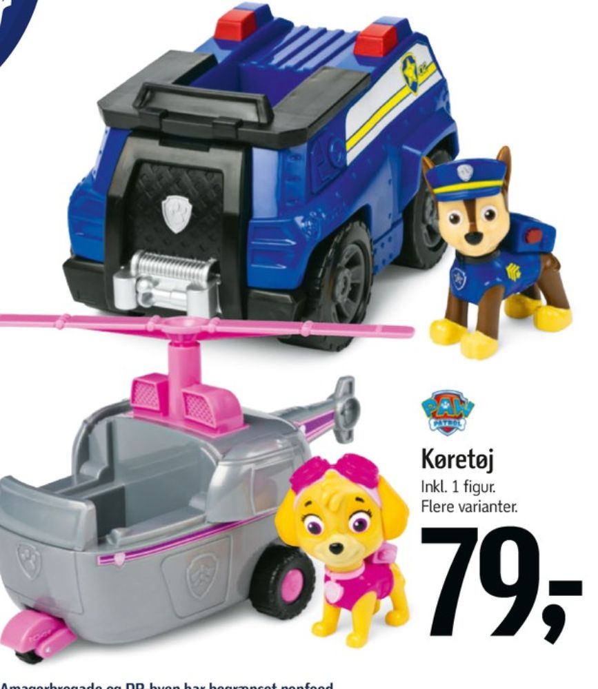 Paw Patrol, Legetøj