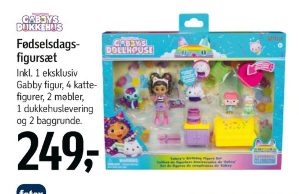 Gabby's Dollhouse, Legetøj