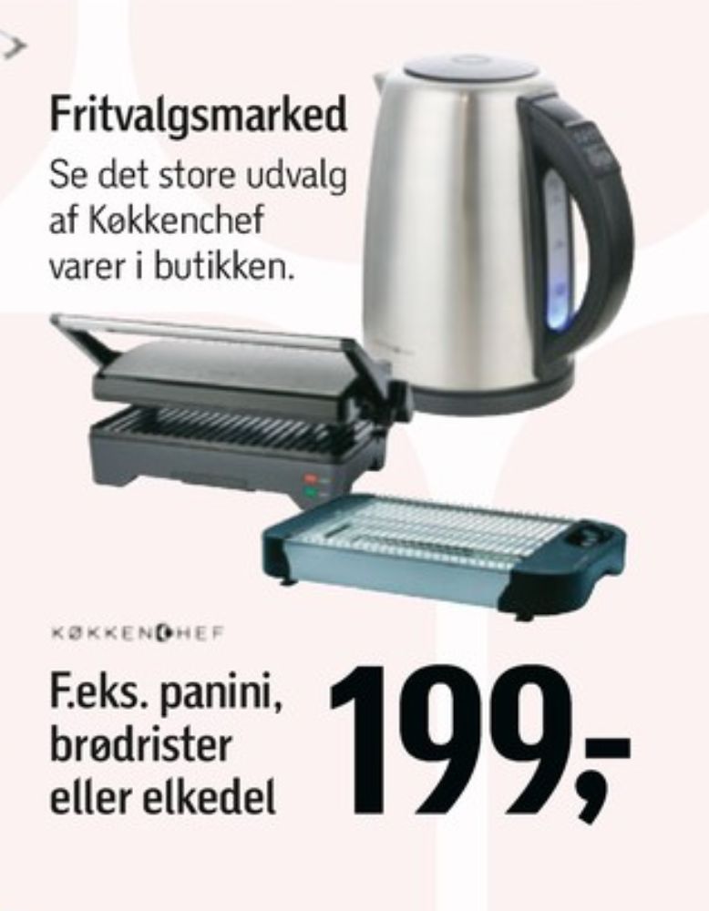 KøkkenChef, Elkedel