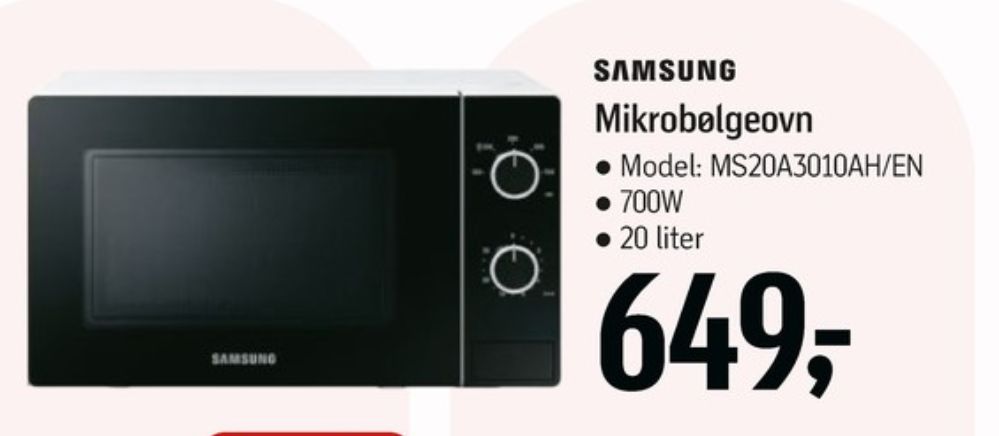 Samsung, Mikrobølgeovn