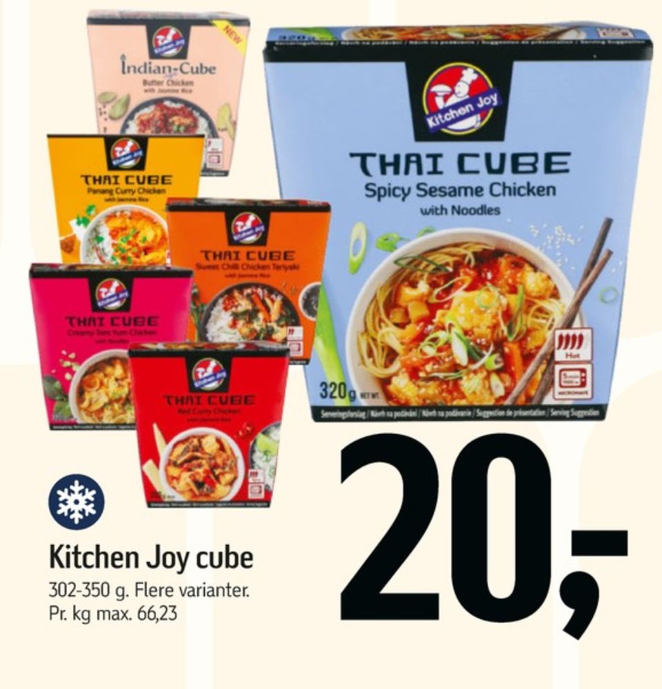 Kitchen Joy Thai Cube, Sweet Chili Chicken Teriyaki