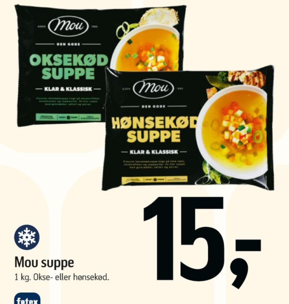 Mou Klar & Klassisk, Hønsekødssuppe