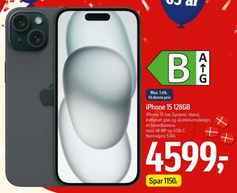 Apple iPhone 15, Mobiltelefon