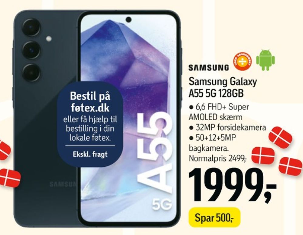 Samsung Galaxy A55, Mobiltelefon