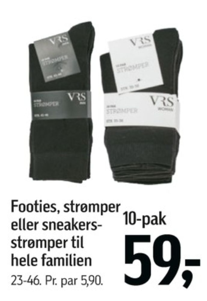 VRS, Strømper
