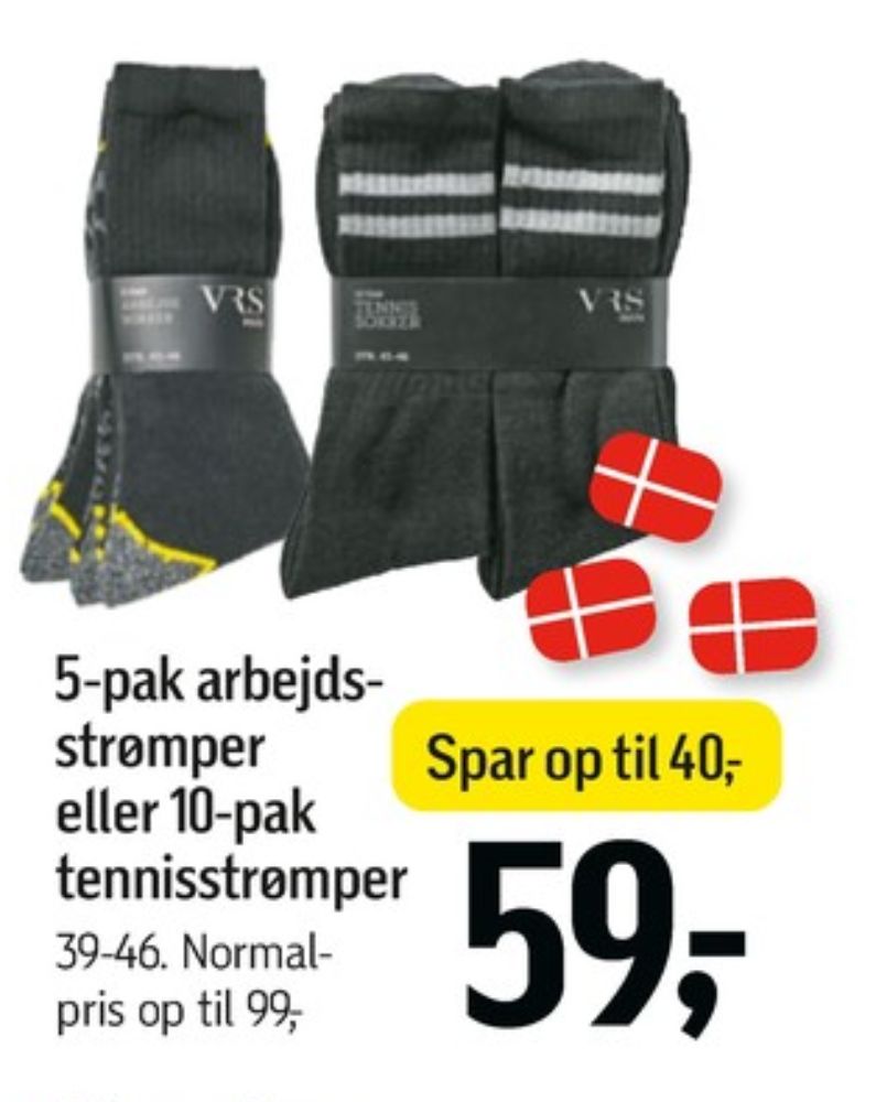 VRS Man, Strømper