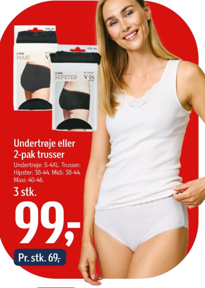 VRS WOMAN, Trusser