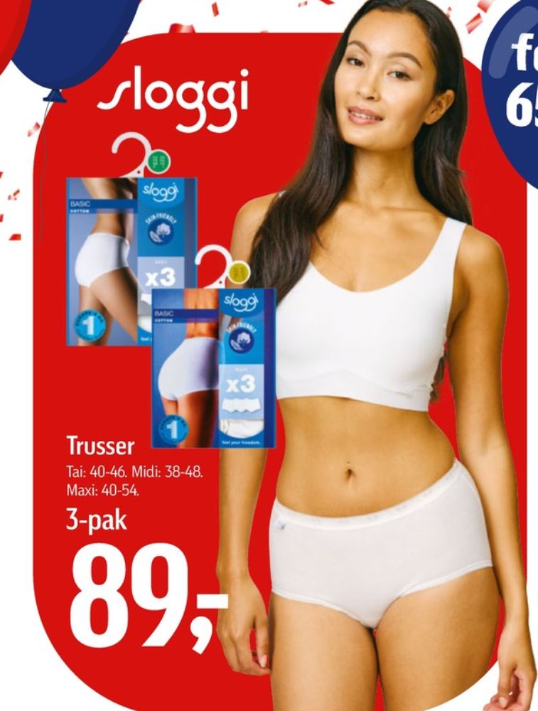 Sloggi, Trusser